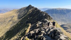 Helvellyn via Striding Edge ridge walk