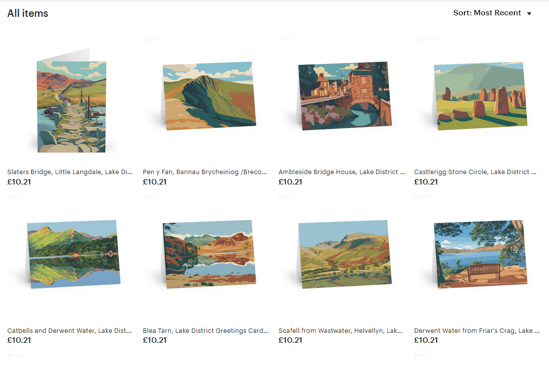 Out and About Adventure Card Shop